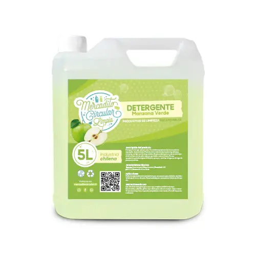 Detergente 5L - Manzana Verde