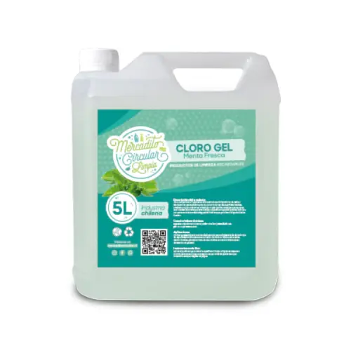Cloro Gel 5L - Menta Fresca